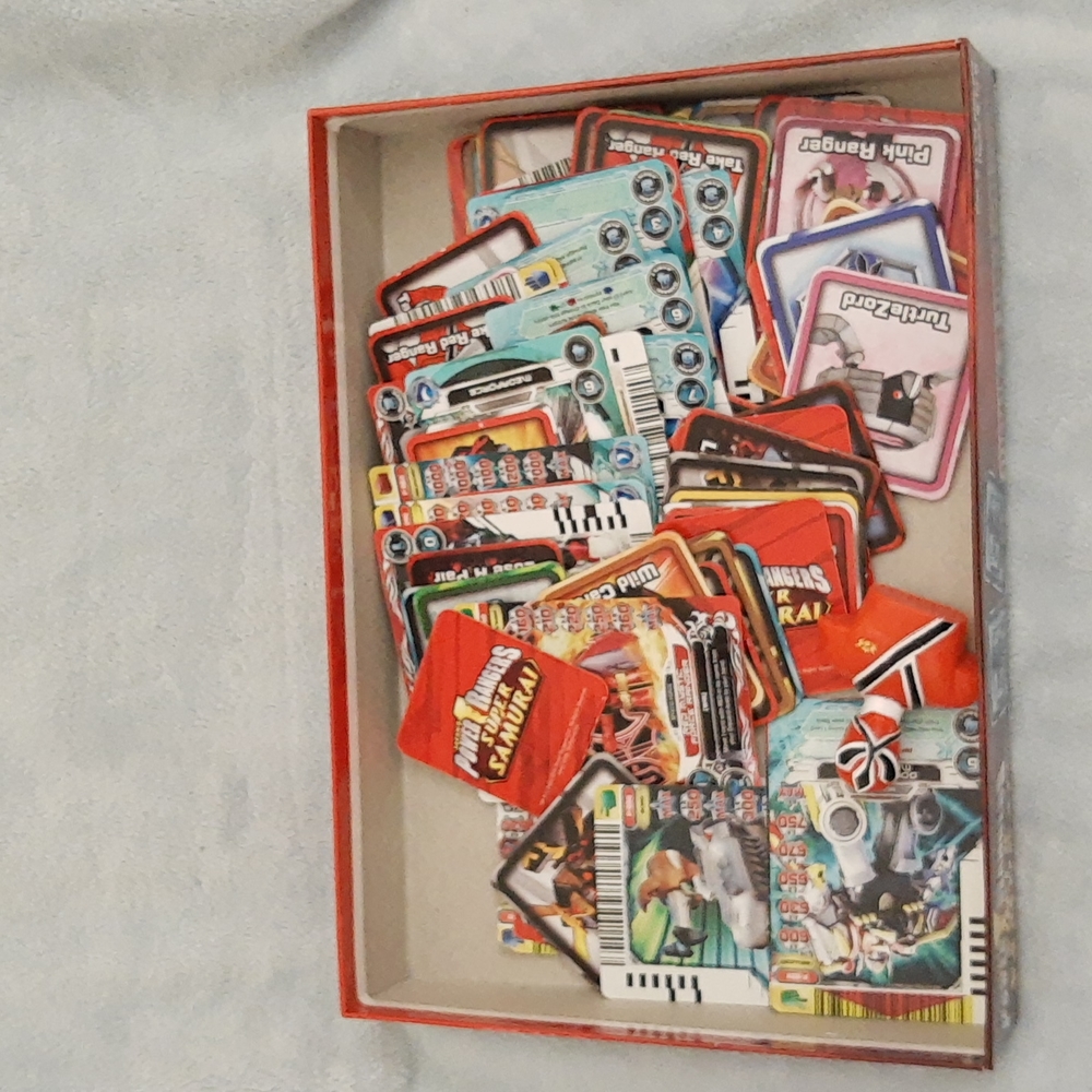 Power Rangers Super Samurai Make A Match Memory Game 2012 Collectible RARE - Picture 3 of 10